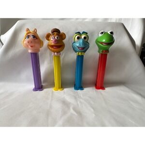 Muppet Show PEZ‎ Dispensers Miss Piggy Kermit Fozzie Gonzo Vintage